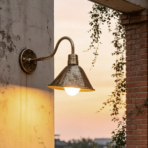 Lampe murale extérieure étanche, style rétro, noir mat, pour villa, cour, portail, lumière latérale, moderne et minimaliste - Product Image 4