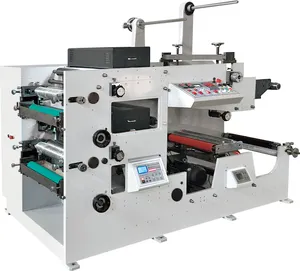 Small Flexo Printing Machine For Label With 2 Color