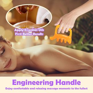 Grand outil de massage fascial pour points de déclenchement musculaire, outil de massage pour soulager les tensions corporelles et favoriser la circulation lymphatique - Product Image 6