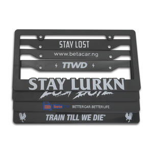 Размер США хромированный индивидуальный дизайн гоночный Регулируемый номерной знак рамка японский размер аниме красочный Шевроле для автомобиля - Product Image 2