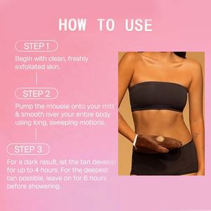 Espuma <span class=keywords><strong>Autobronceadora</strong></span> de Marca Propia, Espuma <span class=keywords><strong>Autobronceadora</strong></span> Oscura de Marca Privada, <span class=keywords><strong>Agua</strong></span> <span class=keywords><strong>Autobronceadora</strong></span> de 1 Hora, 100% Natural - Product Image 5
