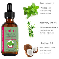 Romarin Menthe Follicule Boost Croissance Cheveux Naturels Huile Essentielle De Menthe Poivrée En Gros