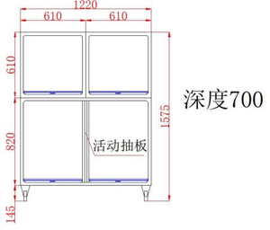 Tugas berat 4-kompartemen kandang anjing baja nirkarat dokter hewan kunci roda jala tombol padat bernapas untuk hewan kecil - Product Image 4