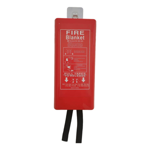 <span class=keywords><strong>Couverture</strong></span> <span class=keywords><strong>anti</strong></span>-<span class=keywords><strong>feu</strong></span> OEM gainée de PVC toutes tailles en gros – Fibre de verre sur mesure certifiée CE, résistante à la chaleur 550°C et aux huiles, en vrac - Product Image 2