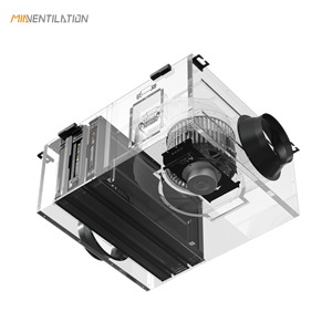 Aumento de la calidad del aire del edificio de oficinas 1300m ³/H Ventilador de aire fresco de techo inteligente con HEPA H13 e ionización bipolar Reduce los <span class=keywords><strong>días</strong></span> de enfermedad - Product Image 2