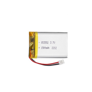 853552 Baterai Li-ion Lipo Isi Ulang 3.7V 1500mAh 5.55wh Baterai Lithium Polymer - Product Image 1