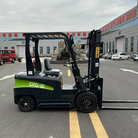 Chariot élévateur électrique 3 tonnes, 2 tonnes, 1 tonne avec pince à balles, batterie au lithium, chariot élévateur pour entrepôt, fabricant direct