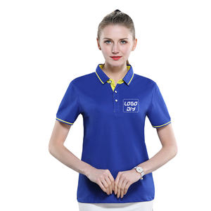 T-shirt de golf vierge de couleur unie de marque personnalisée d'approvisionnement d'usine pour les hommes d'affaires T-shirt polo uni à séchage rapide - Product Image 2