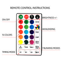 Lumières de fée imperméables à changement de couleur avec télécommande intelligente par application USB, lumières de Noël, décoration de fête, lumières de rideau LED
