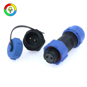 Connecteur Circulaire Compact OL13 IP68 1-9P, Adaptateur d'Alimentation Étanche Certifié CE pour Connexion Électrique Extérieure - Product Image 3