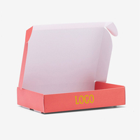 Scatola per Gioielli in Cartone Rosa, Confezione Regalo con Laminazione Lucida e Fodera in Spugna, Riciclabile, Dimensioni Personalizzabili