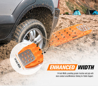 BUNKER INDUST 25T Plaques de récupération avec plaques en acier inoxydable 304 pour 4x4 tout-terrain