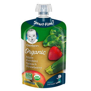 Bolsa de plástico Biodegradable transparente para bebida de fruta, bebida de zumo de manzana, cereza, Doypack, bolsa con caño de agua de coco - Product Image 5