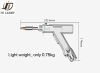 Machine de soudage au laser à fibre CNC refroidie à l'eau Tuosheng avec double alimentation par fil