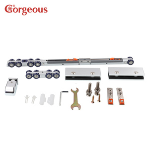 Phụ Kiện Giảm Xóc Đóng Mềm Cho Cửa Trượt Phụ Kiện Cửa Kính Trượt Con Lăn Bánh Xe Hệ Thống Cửa Trượt Đóng Mềm - Product Image 2