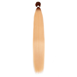 Long Straight Synthetic Hair Extensions Heat Resistant Flame Retardant Fiber Machine Double Weft <b>Wig</b> <b>Braids</b> - Product Image 5