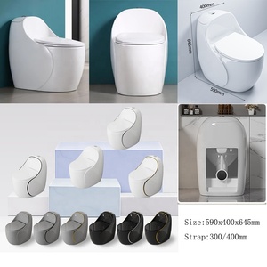 <span class=keywords><strong>WC</strong></span> Moderno in Ceramica Colorata Personalizzabile, a Forma di Uovo, Monoblocco, per Hotel, con Scarico Sifonico ad Alta Pressione, di Piccole <span class=keywords><strong>Dimensioni</strong></span> - Product Image 1