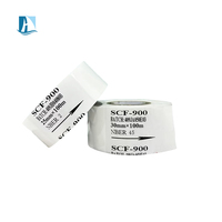 Feuille de dorure à chaud métallique or argent 24 mm pour imprimante d'étiquettes, compatible Oki, toner laser, rouleau réactif, feuille de dorure scintillante
