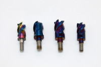 CSH12-M6-4T HRC65 Fermant À Clef Le Type Tungstène Fraise En Acier Tête Indexables Modulaire fraise En Carbure