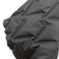 Tissu de matelassage ultrasonique de haute qualité 300T SD Pongee Film V lettre pour sacs en coton