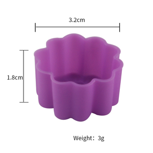 Leatchliving gran oferta moldes con forma <span class=keywords><strong>de</strong></span> <span class=keywords><strong>girasol</strong></span> moldes <span class=keywords><strong>de</strong></span> silicona molde <span class=keywords><strong>de</strong></span> hielo <span class=keywords><strong>pastel</strong></span> Chocolate azúcar decoración <span class=keywords><strong>Fondant</strong></span> moldes cocina púrpura - Product Image 6