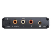 Convertisseur audio numérique-analogique TUTI compatible HDTV, optique SPDIF coaxial vers analogique 3,5 mm, extracteur audio ARC
