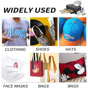 Diseños Serigrafía Transferencias Pegatina Vinilo Personalizado Plastisol Transferencia de Calor Impresión Etiquetas Logo Hierro en Transferencia para Ropa - Product Image 6