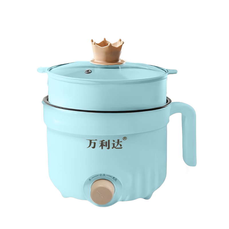 Blue-PP Steamer(Non-stick/Stainless steel  inner pot)