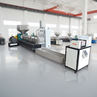 Petite machine de granulation par extrusion à vis simple pour le recyclage des déchets plastiques ABS PP PE HDPE LDPE PVC PET