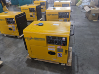 Générateurs diesel portables super silencieux insonorisés Générateur domestique 5KVA 8KVA 10KVA 12KVA 15KVA Alimentation de secours domestique 110V 220V 380V