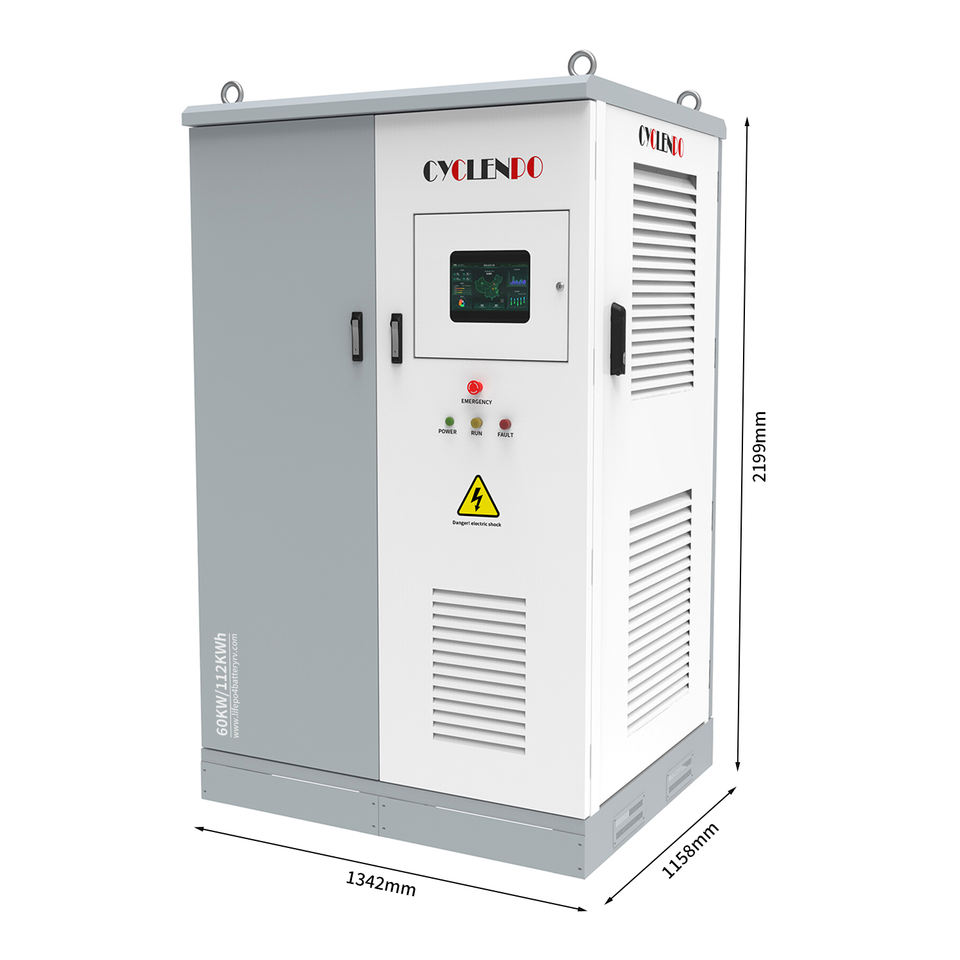 50kw Solar System Lithium Battery 100Kwh All in One Energy Storage ...