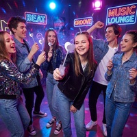 Knapperige Grapefruit Harde Snoepjes Beengeleiding Muziek Lollipop Suiker Vrij Aangepaste Verpakking Smaakliedje Novelty Kinder Verjaardag
