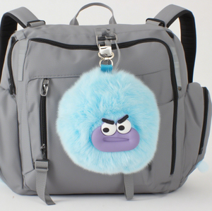 ลำโพงเสียงไร้สายแบบพกพาพร้อมฟังก์ชั่น FM ของเล่นแขวนลำโพงเสียงดีไซน์พวงกุญแจตัวการ์ตูนผ้ากำมะหยี่น่ารัก2026 - Product Image 5