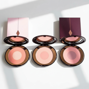 Palette di Blush in Polvere Monocolore ad Alta Pigmentazione e Lunga Durata, Vegana, Organica, Finitura Opaca, Luminosità Naturale - Product Image 5