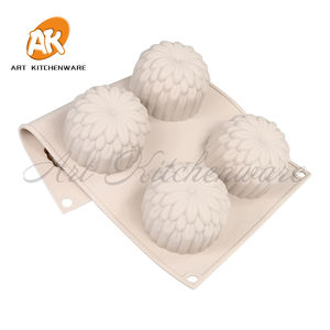 AK 6 Marguerite Fleur 3D Silicone Mousse Gâteau Moule Silicone Pudding Chocolat Bougie Savon Moule Usine Gâteau Décor Pâtisserie Plateau De Cuisson - Product Image 6