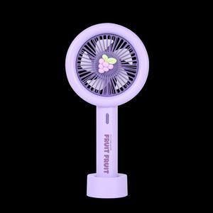 Nuevo Ventilador de Escritorio Eléctrico Mini Recargable Portátil con Luz Nocturna, 3 Velocidades de Viento, para Uso en Garaje, Auto y Hotel - Product Image 1