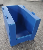 Boîte en plastique recyclable et durable pour panneaux alvéolés, taille personnalisée acceptée