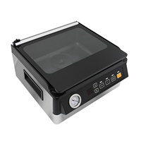 Machine de mise sous vide à grande chambre, commerciale et domestique, pour emballage alimentaire sur comptoir, avec fonction de marinade et temps de scellage réglable