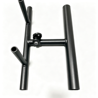 Poignée multifonctionnelle en acier pour triceps, accessoire pour machine à câble pour l'entraînement de force et de fitness