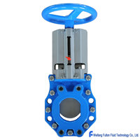Vanne à opercule bidirectionnelle avec tige non montante et volant manuel PN10 A2/A4 DIN EN558 K1 DN50-DN300
