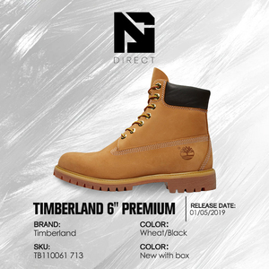 Botas Premium de 6 Pulgadas 'Wheat', Botas Impermeables con Cordones en el Tobillo, Punta Redonda, Botas de Cuero Estilo Martin, Antideslizantes, para Todas las Estaciones - Product Image 6