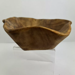 Ensaladera de madera de raíz de cedro artesanal directamente de fabricación cuenco tallado de raíz de cedro - Product Image 5