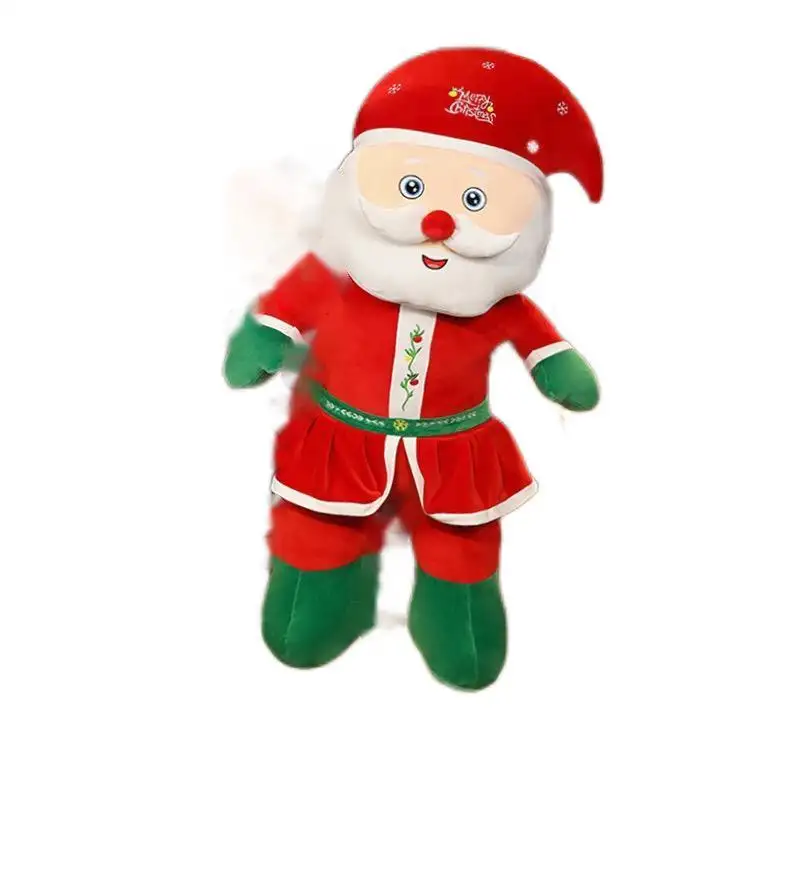 Kerstman Pop Knuffel Sneeuwpop Schattige Elandpop Kinderkussen Kerstcadeau