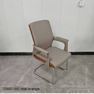 Silla de oficina moderna y cómoda 35885-985 color naranja arroz - Product Image 2
