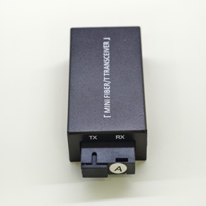 Mini transceptor de fibra óptica 10/100/1000M modo único Simplex SC a RJ45 convertidor Gigabit 3KM convertidor de medios - Product Image 5