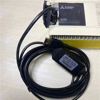 Cable de Programación para PLC Mitsubishi, Modelos Fx3U/1N/2N, Adaptador USB a RS422, Cable de Descarga USB-SC09-FX
