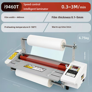 A2 giấy hình ảnh 44cm nóng lạnh cuộn nhựa niêm phong Máy cán <span class=keywords><strong>Laminator</strong></span> - Product Image 2