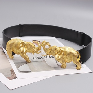 Cinture di Design da <span class=keywords><strong>Donna</strong></span> di Alta Qualità con Fibbia Animale Classica e Popolare Vendita all'Ingrosso di Cinture da <span class=keywords><strong>Donna</strong></span> in Vera <span class=keywords><strong>Pelle</strong></span> - Product Image 5