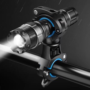 Soporte Universal para Linterna de Bicicleta, Clip de Luz LED Impermeable IPX4, Accesorios de Ciclismo para Bicicleta de Montaña, Ciclismo Nocturno - Product Image 4