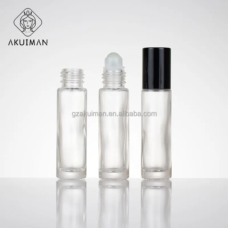 Toptan 3ml 5ml 10ml boş uçucu yağ veya şişelerde parfüm cam rulo